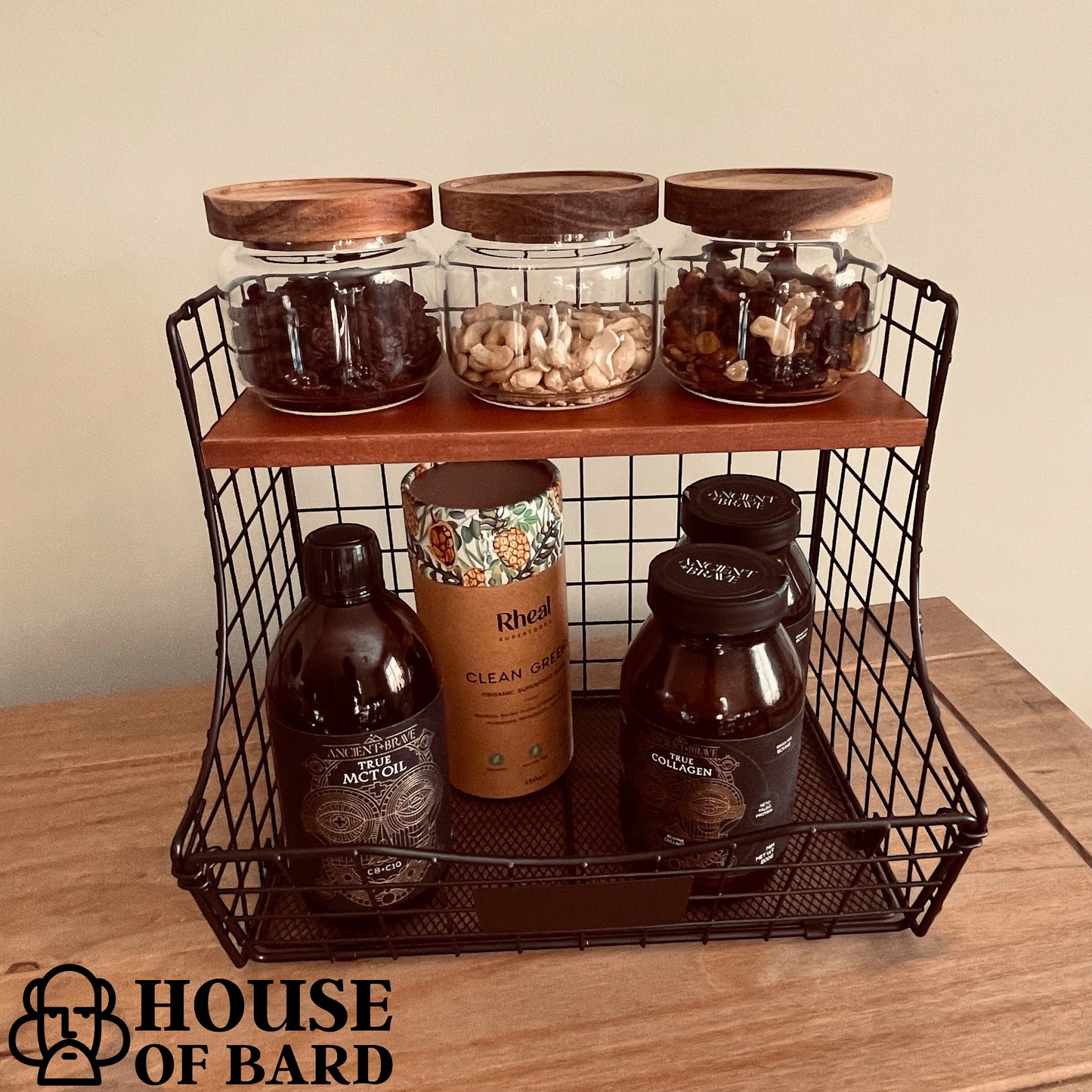 SET OF 3 KITCHEN/UTILITY STORAGE BASKETS